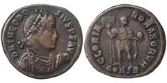 Roman coins Empire. Empire Theodosius I (379-395 AD) Maiorina Constantinople Ae. RIC 88a. 4.82 g. VG