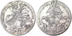 World coins Austria, Salzburg. Austria Salzburg Franz Anton von Harrach (1709-1729) 1/4 Taler 1715 Mount mark.Ag. Hz. 2456. 7.33 g.