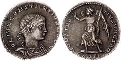 Coins - Ancient World Roman Empire Constantius II Miliarense 330 - 331 AD Forgery of "Lipanoff Studio" Silver 2.42 g.; Obv: FL IVL CONSTANTIVS NOB C Laureate, draped and cuirassed bust of Constantius 