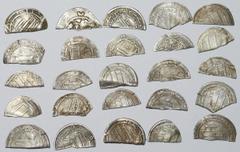 Russia - Before 1700 Russia Super Lot of 25 Coins "Rezana" Half of Abbasid Sasanias Umayyad Dirham Silver 37.71g; Rezana - money-weight unit of the Ancient Rus' of 9-11th C. It is clipper dirham or pa