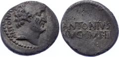 Ancient Rome Denarius 32 BC Silver 3.63g 17mm; M. Antonius, AR denarius, ANTONIVS/aug imp III. Mint Athen