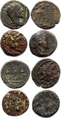 Ancient World Ancient World Ancient Greece, Lot of 4 Pieces Bronze 400 - 200 B.C. Ancient Greece, lot of 4 pieces bronze