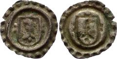 Coins - Europe Medieval European Denier, AR 1100 - 1400 A.D. Medieval European Denier, AR