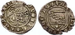 Coins - Europe Medieval French Denier, AR 1450 - 1550 A.D. Medieval French Denier, AR