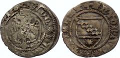 Coins - Europe Medieval French Denier, AR 1450 - 1550 A.D. Medieval French Denier, AR