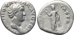 OTHO (69). Denarius. Rome. Obv: IMP OTHO CAESAR AVG TR P. Bare head right. Rev: SECVRITAS PR. Securitas standing facing, head left, holding wreath and sceptre. RIC² 10. Condition: Good fine. Weight: 3