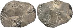 Coins Of INDIA Ancient India Punch Marked Coin, Kalinga Janapada (500-260 BC), Silver Karshapana, ABCD type, Obv: four punches consisting Elephant to left, six armed symbol, bow and arrow, candelabra,