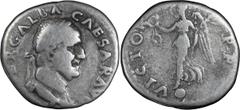 Roman Imperial Galba. Denarius; Galba; 68-69 AD, Rome, Denarius, 3.04g. BM-49, RIC-217, Paris-97, C-328 (12 Fr.). Obv: [IMP SE]R GALBA - CAESAR AV[G] Bust laureate, draped r. Rx: VICTO[RIA] - P R Vict