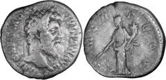 Roman Imperial Didius Julianus. Denarius; Didius Julianus; 193 AD, Rome, Denarius, 2.82g. BM-6, pl. 3.9 (same dies); C-10 (100 Fr.); RIC-2. Obv: IMP CAES M DID - IVLIAN AVG Head laureate r. Rx: P - M 