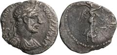 Roman Provincial Hadrian. Achaean League Hemidrachm, ex BCD; Hadrian; 117-138 AD, Caesarea, Cappadocia, Year 5 = 121/2 AD, Hemidrachm, 1.25g. Syd-260, BM-146, Metcalf Conspectus-87 corr. Obv: AYTO KAI