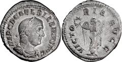 Roman Imperial Balbinus. Denarius; Balbinus; 238 AD, Rome, Denarius, 3.89g. BM-37, C-27 (10 Fr.), RIC-8. Obv: IMP C D CAEL BALBINVS AVG Bust laureate, draped, cuirassed r., seen from front. Rx: VICTO 