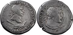Roman Provincial Trajan. Tetradrachm; Trajan; 98-117 AD, Antiochia ad Orontem, Seleucis and Pieria, Tr p XX or XXI = 116 or 116/7 AD, Tetradrachm, 13.84g. McAlee-466 or 467, Prieur-1521 or 1522. Obv: 