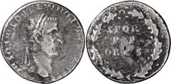 Roman Imperial Caligula. Denarius; Caligula; 37-41 AD, Lugdunum, 40 AD, Denarius, 3.44g. RIC-28 (R3). Obv: [C CAESAR] AVG PON M TR POT III COS III Head laureate r. Rx: SPQR / P P / OB C S in three lin