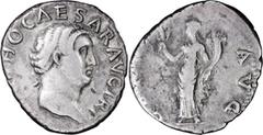 Roman Imperial Otho. Denarius; Otho; 69 AD, Rome, Denarius, 3.45g. RIC-1 (R3), BMC-p. 364, Paris-1, pl. (same dies), C-1 (citing Paris, 50 Fr.). Obv: [IMP OT]HO CAESAR AVG TR P Head bare r. Rx: [CERES