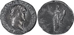 Roman Imperial Otho. Denarius; Otho; 69 AD, Rome, Denarius, 3.07g. RIC-1 (R3); BMC-p. 364; Paris-1, pl. XX (same dies); C-1 (citing Paris, 50 Fr.). Obv: IMP OTHO CAESAR AVG TR P Head bare r. Rx: CERES