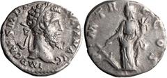 Roman Imperial Didius Julianus. Denarius; Didius Julianus; 193 AD, Rome, Denarius, 2.72g. RIC-2a. Obv: IMP CAES M DID IVLIAN AVG, Laureate head right .Rx: P M TR P COS, Fortuna, draped, standing left,