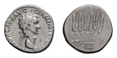 Nerva; 96-98 AD, Cistophoric Tetradrachm, Possibly Rome Mint for circulation in Asia, 98 AD, 9.86g. BMC-81, C-53 corr. (100 Fr.), RIC-125. Obv: [I]MP NERVA CAES AVG - GERM P M TR POT P P Head laureate