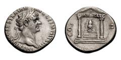 Trajan; 98-117 AD, Cistophoric Tetradrachm, Possibly Rome for circulation in Asia, 98 AD, 10.39g. BM-709, C-53 (50 Fr.), RIC-720 (R2). Obv: IMP NERVA CAES TRAIAN - AVG GERM P M TR P P P Head laureate 