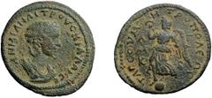 Roman Herennia Etruscilla. AE 29-31; Herennia Etruscilla; Tarsus, Cilicia, AE 29-31, 10.98g. RPC-1378 (3 spec., including this coin), pl.93 (same dies). Obv: ?????? (sic) ????????????? ?? Bust draped 