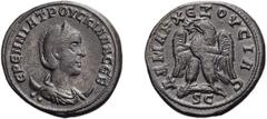 Roman Herennia Etruscilla. Tetradrachm; Herennia Etruscilla; Antiochia ad Orontem, Seleucis and Pieria, c. 249 AD, Tetradrachm, 12.26g. McAlee-1168b (Ex. Rare); Prieur-617 (1 spec.); RPC-1713 (1 spec.