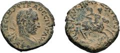 Roman Trajan Decius. AE 25-27; Trajan Decius; 249-251 AD, Caesarea, Samaria, AE 25-27, 16.87g. RPC-2057 (9 spec., including ours). Obv: IMP C C MS Q TRA DECIVS AVG Bust laureate, draped, cuirassed r. 