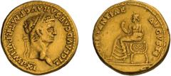 Roman Gold Claudius. Aureus; Claudius; 41-54 AD, Lugdunum, 46-7 AD, Aureus, 7.85g. BM-30, Paris-47, C-7 (45 Fr.), RIC-31 (R2). Obv: TI CLAVD CAESAR AVG P M TR P VI IMP XI Head laureate r. Rx: CONSTANT