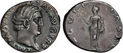 Roman Silver Otho. Denarius; Otho; 69 AD, Rome, Denarius, 3.37g. BM-17, Paris-10, C-17 (12 Fr.), RIC-8 (R2). Obv: IMP M OTHO [CAE]SAR AVG TR P Head bare r. Rx: [S]ECVRI - TAS P R Securitas standing l.