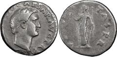 Roman Coins Otho. Denarius; Otho; 69 AD, Rome, Denarius, 3.03g. RIC-8 or 10, BM-18 or 19. Obv: [IMP M OTH]O CAESAR AVG TR P Head bare r., or without the M. Rx: SECVRI - TAS PR Securitas standing l. ho