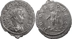 Roman Coins Tacitus. Antoninianus; Tacitus; 275-276 AD, Lugdunum, Antoninianus, 3.52g. Bastien-37 (30 spec.), RIC-48 (C), C-88 (Rollin, C), Paris-1417. Obv: IMP C M CL TACITVS P F AVG Bust radiate, dr