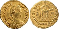 Roman Interregnum, Ricimer, in Name of Leo I. Solidus; Interregnum, Ricimer, in Name of Leo I; Interregnum, Ricimer, in name of Leo I, Rome, 465-467 AD, Solidus, 4.42g. RIC-2518 (R3); Depeyrot-52/2 (p