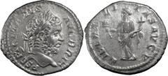 Roman Geta as Augustus. Denarius; Geta as Augustus; 209-211 AD, Rome, 211 AD, Denarius, 3.08g. BM-65, C-68, RIC-88. Obv: P SEPT GETA PIVS - AVG BRIT Head laureate r. Rx: LIBERA - LI - TAS AVG V Libera