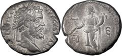 Roman Septimius Severus. Tetradrachm; Septimius Severus; 193-211 AD, Alexandria, Egypt, Year 5=196/7 AD, Billon Tetradrachm, 13.35g. Dattari/Savio-pl. 215, 9697 bis (this coin), Emmett-2664/5 (R5). Ob