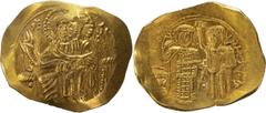Ancient Gold Coins John III Hyperpyron. ; John III Hyperpyron; 1222-1254 AD. Constantinople, Hyperpyron, 4.06g. Berk-362, Sear-2073. Ex HJB Buy or Bid Sale 129, lot 49, September 2002.. MS