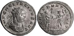 Ancient Roman and Byzantine Coins Tacitus. Antoninianus; Tacitus; 275-276 AD, Serdica, Antoninianus, 3.87g. Paris-1771, RIC-133, C-25. Obv: IMP C M CL TACITVS AVG Bust radiate, draped, cuirassed r., s