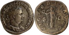 Ancient Roman and Byzantine Coins Balbinus. Sestertius; Balbinus; 238 AD, Rome, Sestertius, 20.68g. BM-40, C-29 (12 Fr.), RIC-25. Obv: IMP CAES D CAEL BALBINVS AVG Bust laureate, draped, cuirassed r.,