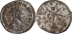 Ancient Coins Numerian. Antoninianus; Numerian; 283-284 AD, Lugdunum, Antoninianus, 3.99g. Bastien-544 (45 spec.), RIC-388 (C), C-21. Obv: IMP C NVMERIANVS AVG Bust radiate, cuirassed r., seen from fr