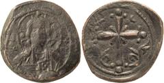 Ancient Coins Anonymous Follis, Class I. Follis; Anonymous Follis, Class I; 1078-1081 AD, under Nicephorus III, Follis, 5.90g. Berk-962, Sear-1889. Obv: IC - XP Facing bust of Christ, nimbate, holding