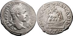 Ancient Coins Caracalla. Didrachm; Caracalla; 198-217 AD. Cappadocia, Caesarea, Year 20 of Caracalla=217 AD. Didrachm, 4.14g. Legend var. of Syd/Malloy-478/479 and 477e. Obv: AY K M AYPH?I AN - [TONEI
