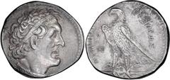 Ancient Greek Ptolemaic, Ptolemy I,. Tetradrachm; Ptolemaic, Ptolemy I,; c. 305-283 BC, Tetradrachm, 14.36g. CPE-168. Svoronos-265. Obv: Diademed head of Ptolemy I. Rx: Eagle standing l. on thunderbol