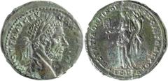 Roman Provincial Macrinus. AE 26; Macrinus; 217-218 AD, Nicopolis ad Istrum, Moesia Inferior, Governor Statius Longinus, AE 26, 14.08g. Cf. AMNG-1779 and Varbanov-3548. Obv: [AVT] K M O?E??I CEV - MAK