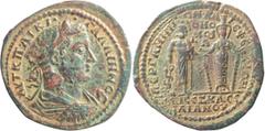 Roman Provincial Gallienus, Pergamum, Alliance with Ephesus. AE 38-39; Gallienus, Pergamum, Alliance with Ephesus; 253-268 AD, Pergamum, Mysia, Magistrate Sex. Kl. Seilianos, AE 38-39, 36.24g. SNG Aul