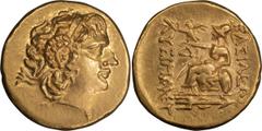 Ancient Greek Thrace, Lysimachus, Restored by Brutus for Civil War. Stater; Thrace, Lysimachus, Restored by Brutus for Civil War; Istrus, 44-42 BC, Stater, 8.27g. SNG Cop-1094, AMNG-482 (16 spec.). Ob
