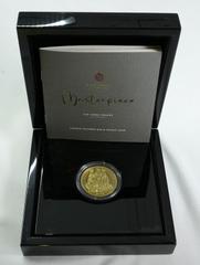 St. Helena 2021 Gold 5 Pounds The Three Graces "Pattern" Proof Box & COA (AGW=1.5460 oz.) UNITED KINGDOM. ST. HELENA. Elizabeth II, 1952-. Gold 5 pounds, 2021. East India Company. Proof. Commissioned 