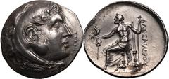 CELTIC. EASTERN EUROPEAN CELTS. Silver tetradrachm, circa 2nd-1st centuries BC. Struck in the name and types of Alexander III 'the Great' of Macedon, imitating the style of posthumous Alexander tetrad