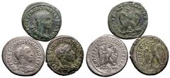 ROMAN PROVINCIAL. SELEUCIS AND PIERIA, ANTIOCH. 3 x BI Tetradrachms, AD 244-251. 2 x Philip I 1 x Trebonianus Gallus Very Fine-About Extremely Fine. Weight: 36.18 g. PLEASE NOTE: 20% Buyer Premium + V
