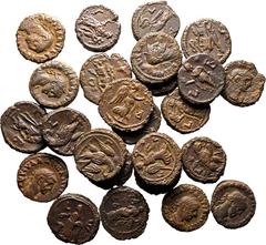 ROMAN PROVINCIAL. EGYPT, ALEXANDRIA. Various Emperors. Billon/Potin 25 x Tetradrachms, 3rd century AD. Good Very Fine - Extremely Fine. Weight: 185 g.