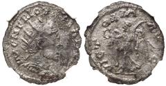 ROMAN EMPIRE. Jotapian. Silver Antoninianus, circa AD 249. Nicopolis in Seleucia. Obv: IM C M F R IOTAPIANVS AV, radiate and cuirassed bust right. Rev: VICTORIA AVG, Victory advancing left, holding wr