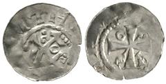 Medieval Germany, GITTELDE, Archbishops of Magdeburg, Anonymous, mid C11th, Silver penny / denar, 1.02g, 19mm, Imitation of Otto Adelheid penny / denar. Mehl 918; Hatz VI2c Obv: Cross with crozier in 