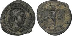 EMPIRE ROMAIN - ROMAN Élagabale (218-222). Antoninien ND (c.222), Rome. RIC.120 p.36 ; Billon - 4,57 g - 22 mm - 6 h Avec une patine sombre. TTB.