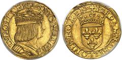 FRANCE / CAPÉTIENS - FRANCE / ROYAL Naples, Louis XII (1501-1504). Ducat d'Or ND (1501-1504), Naples. PCGS MS62 (48484434). Av. LVDO° FRAN° REGNIQ NEAP° R. Buste du Roi à droite, coiffé d'une couronne